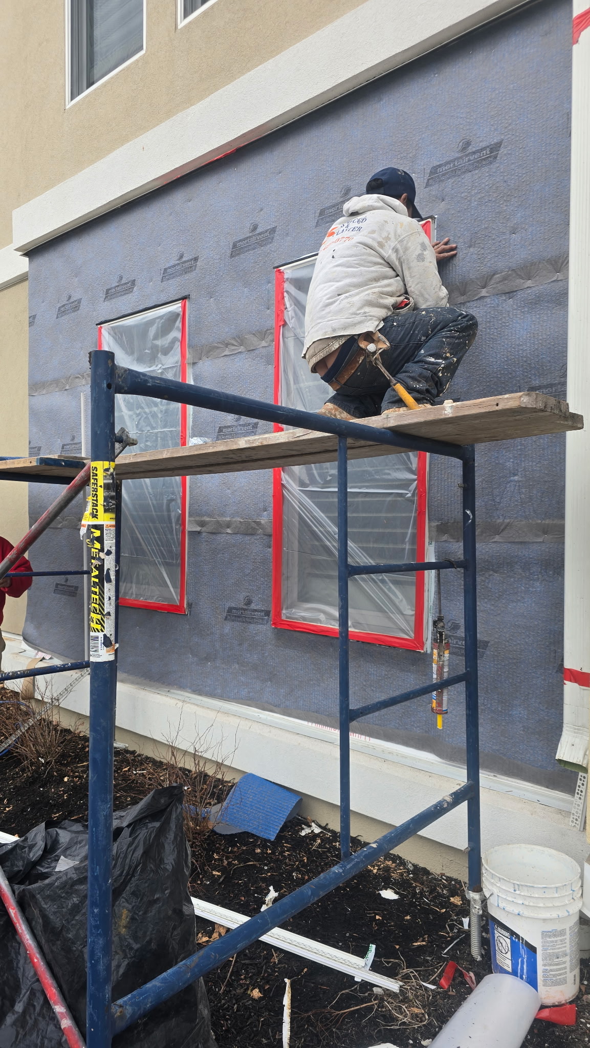 Structural repair - reinforcement work