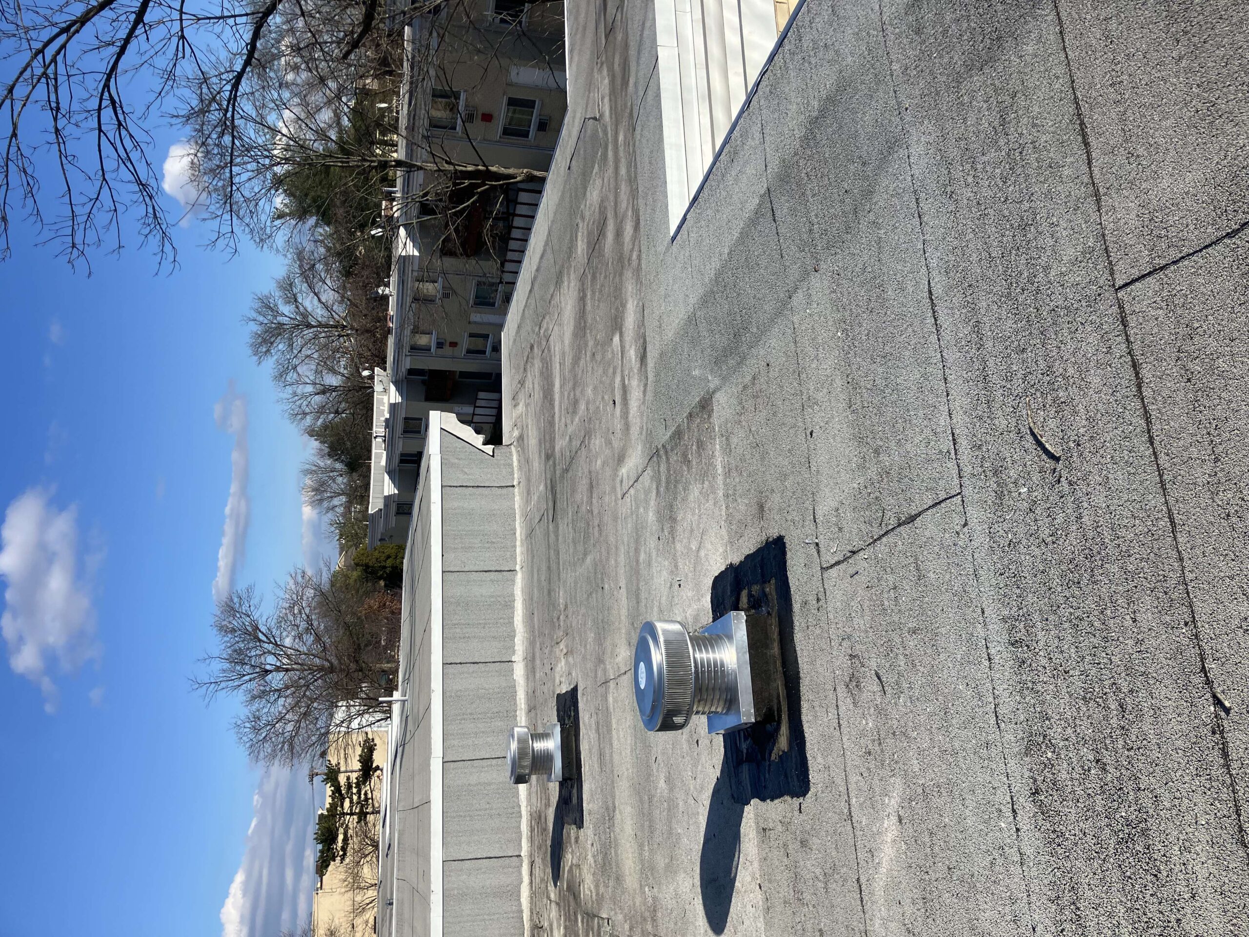 Roofing project - detail work