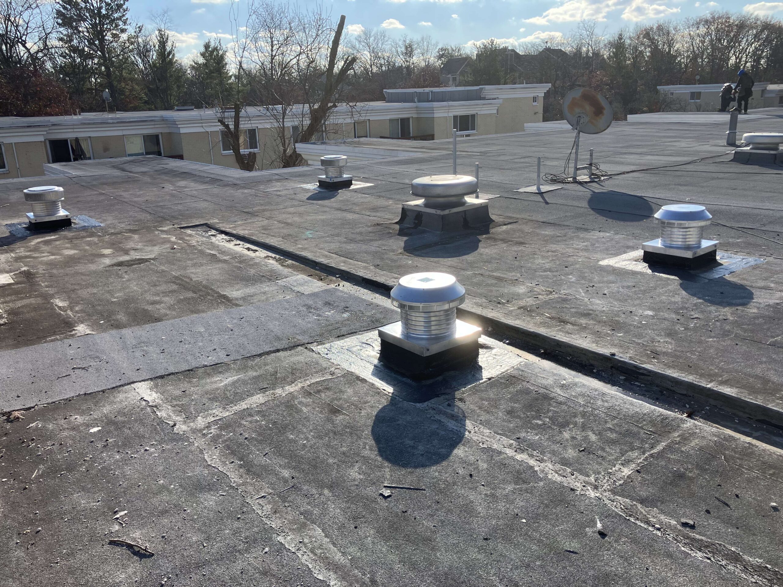 Roofing project - progress