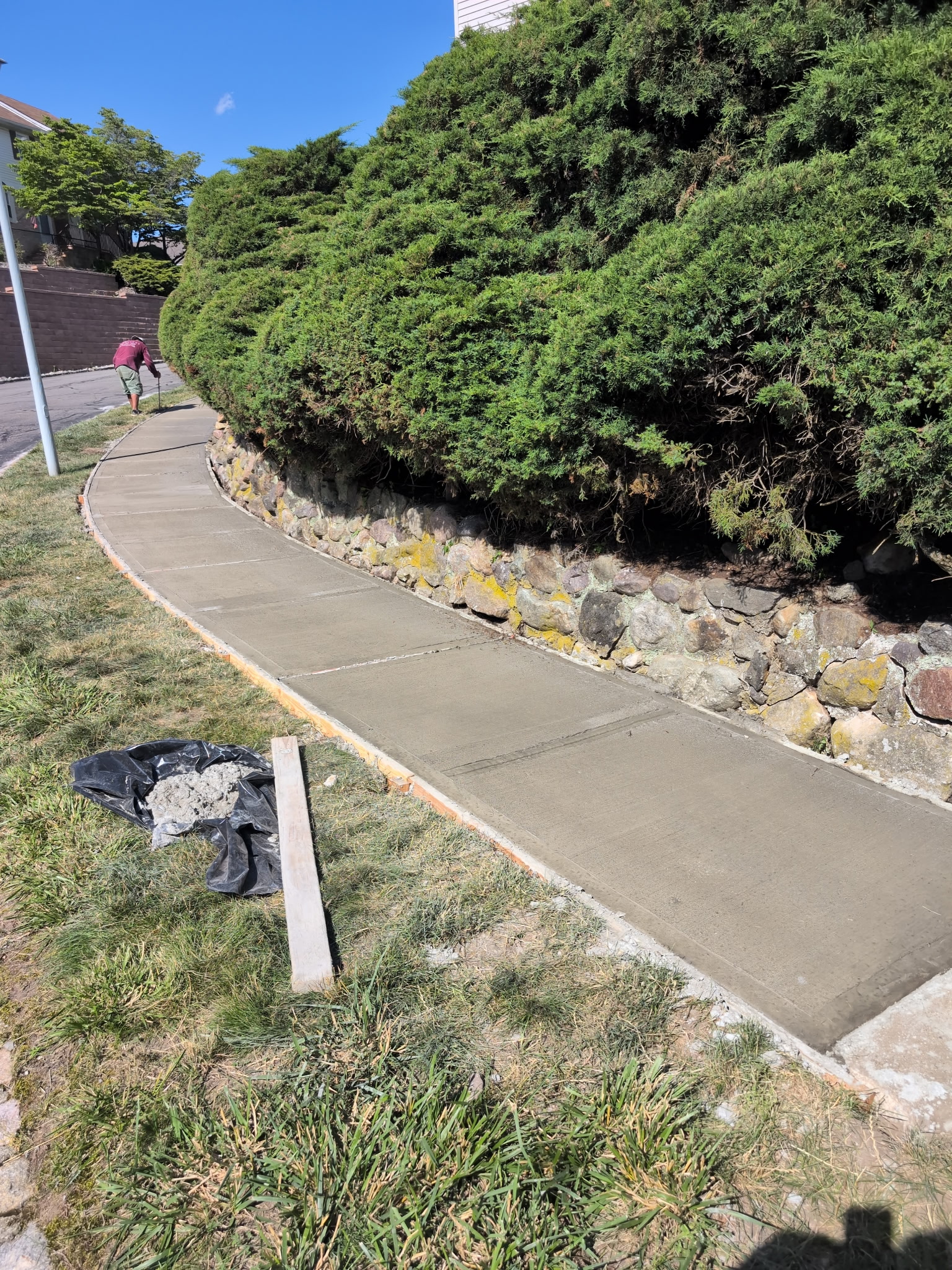 Masonry project - foundation work