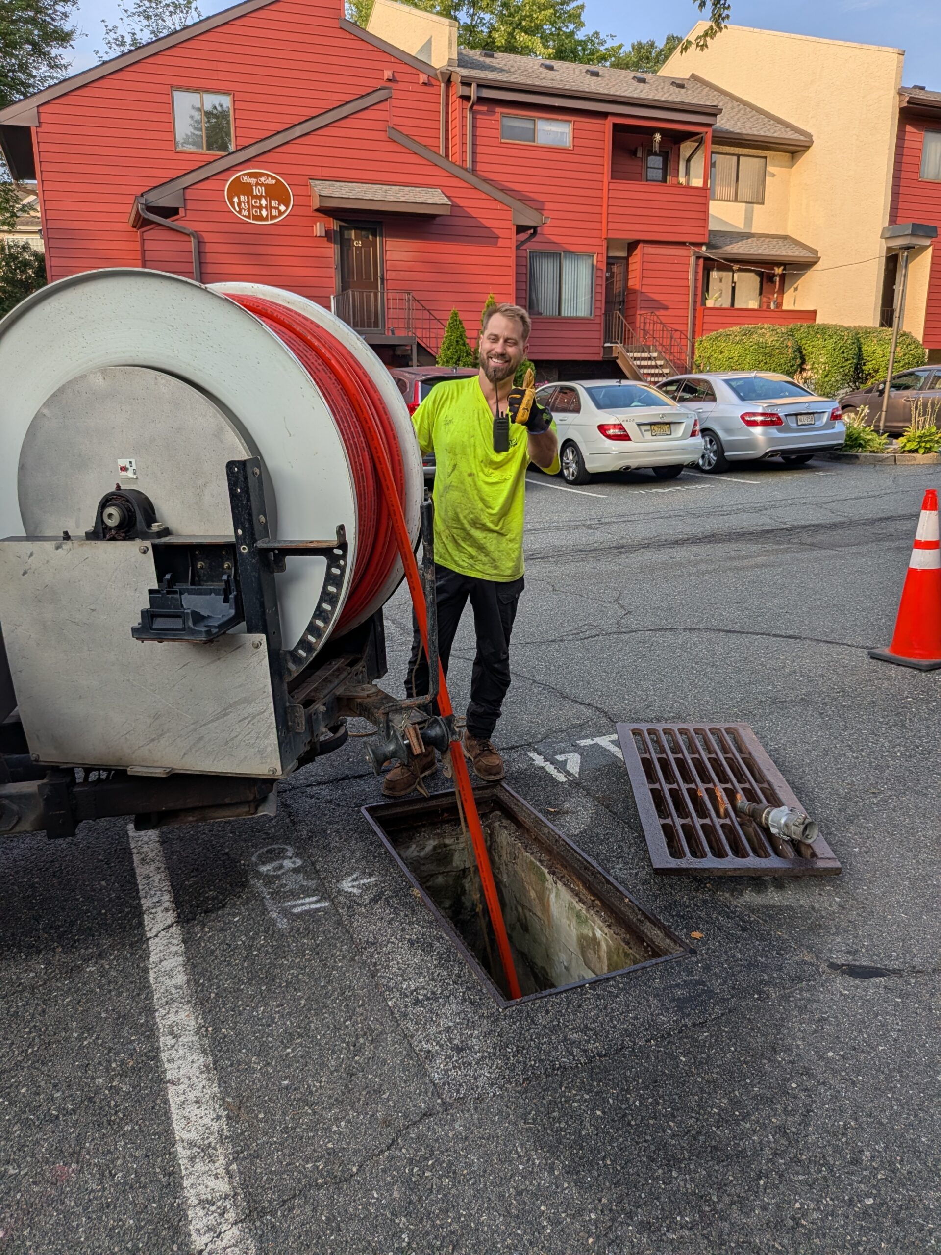 Masonry project - pipe lining