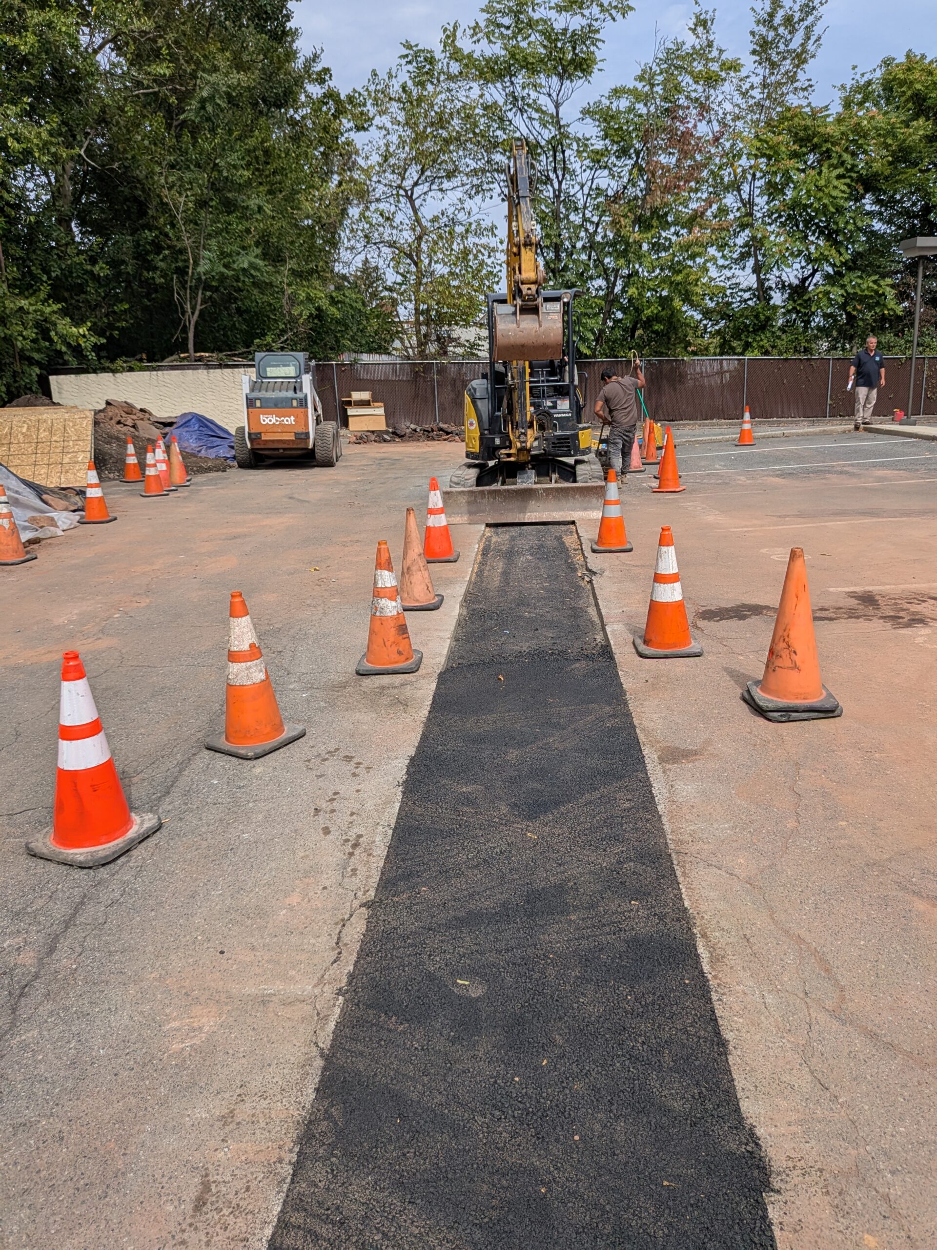 Masonry project - parking garage maintenance
